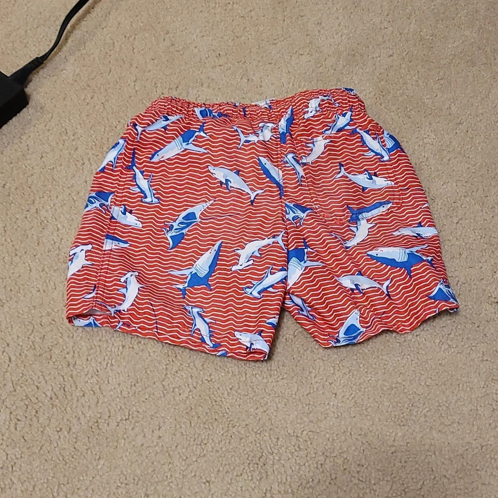 G8-WONDER NATION: BOYS SHARK SWIM TRUNKS - Picture 2 of 3